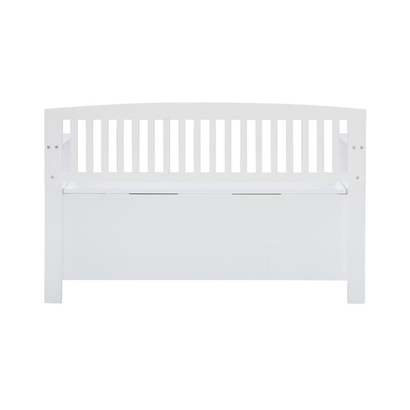 Linon Cynthia Storage Bench White image number 3