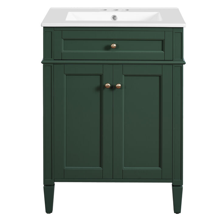 Nehird Bathroom Storage Cabinet with Sink