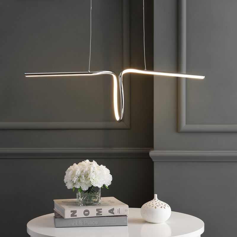 Ali Dimmable Adjustable Integrated LED Metal Linear Pendant