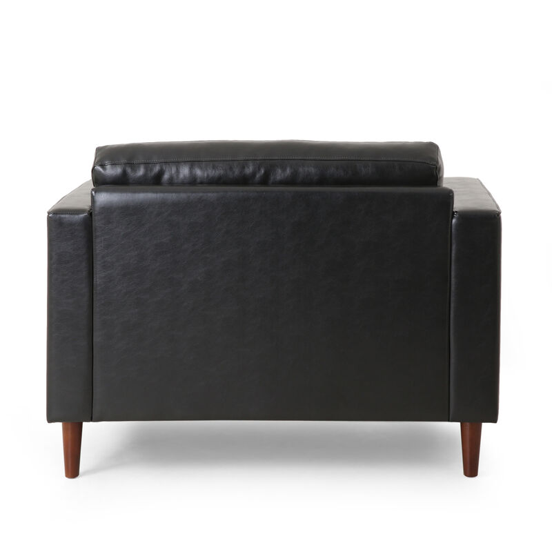 Merax Modern Wide Seat Single Sofa Accent Chair