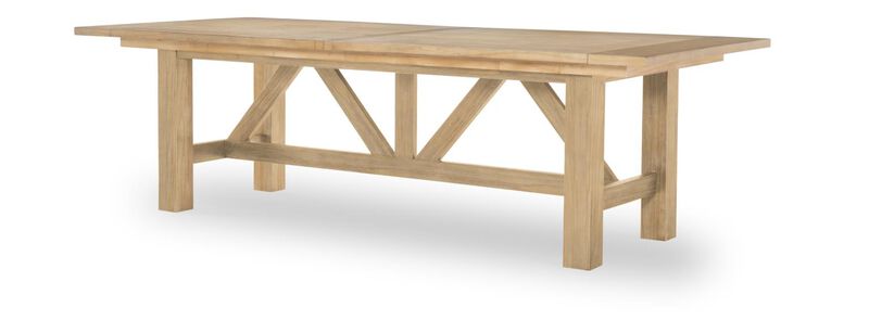 XXX's and OOO's Trestle Dining Table