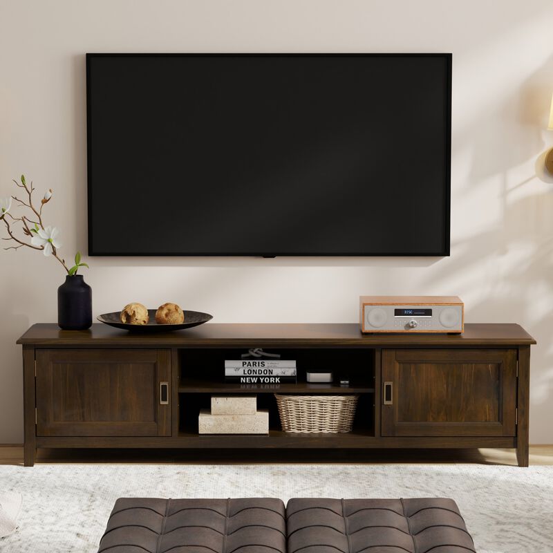 Vofblu Wide Low TV Stand image number 1