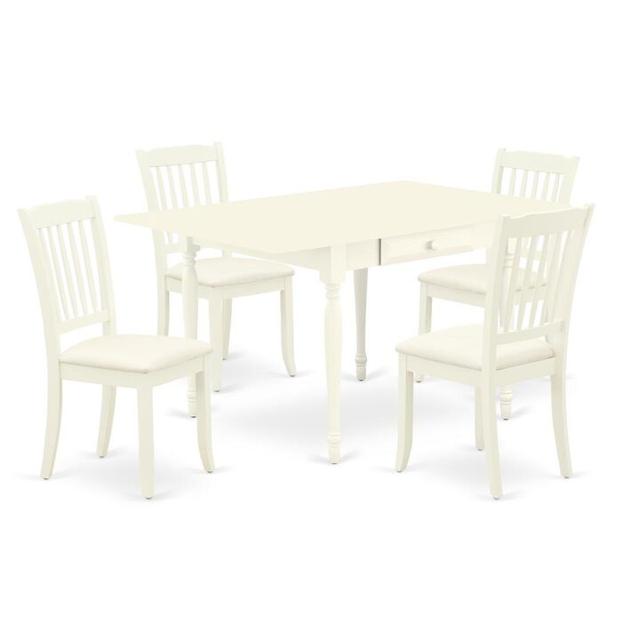 Dining Room Set Linen White