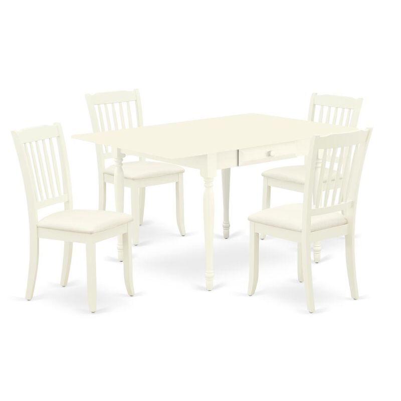 Dining Room Set Linen White