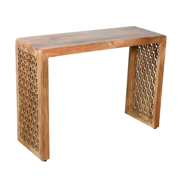 Tazmyn Console Table in Natural