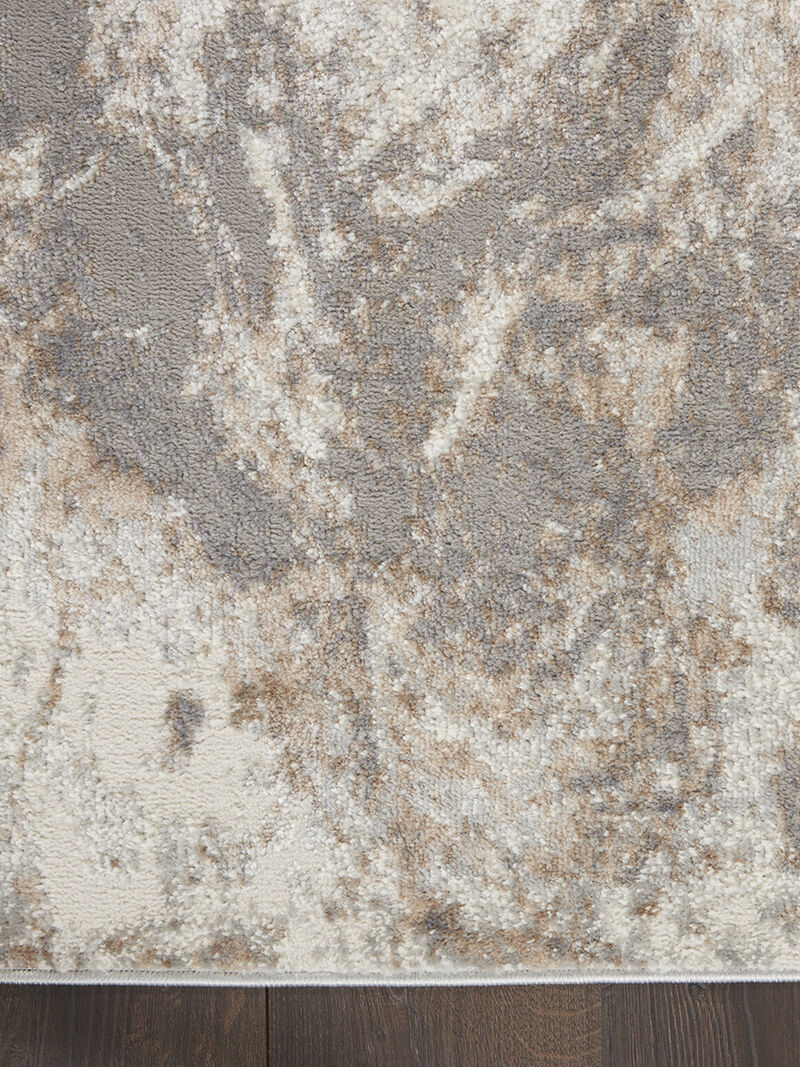 Elation ETN02 Ivory/Gray 9' x 12' Rug