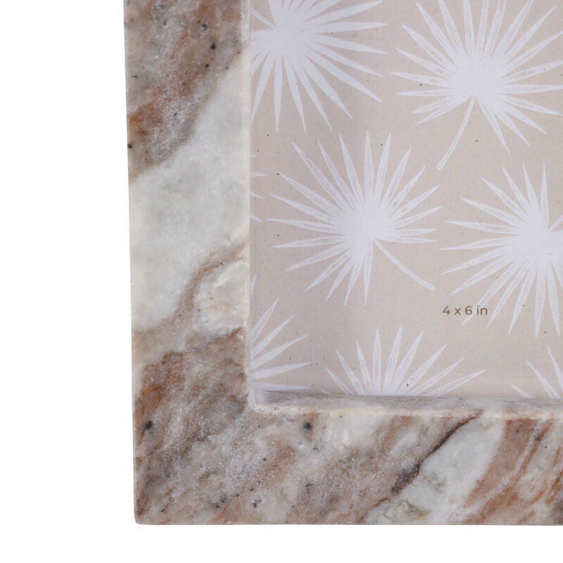 4x6" Arch Opening Marble Photo Frame, Multi image number 4