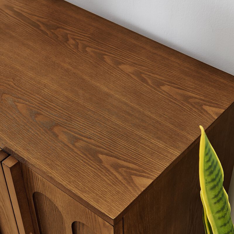 Fokink Mid Century Modern Fluted Sideboard Cabinet image number 7