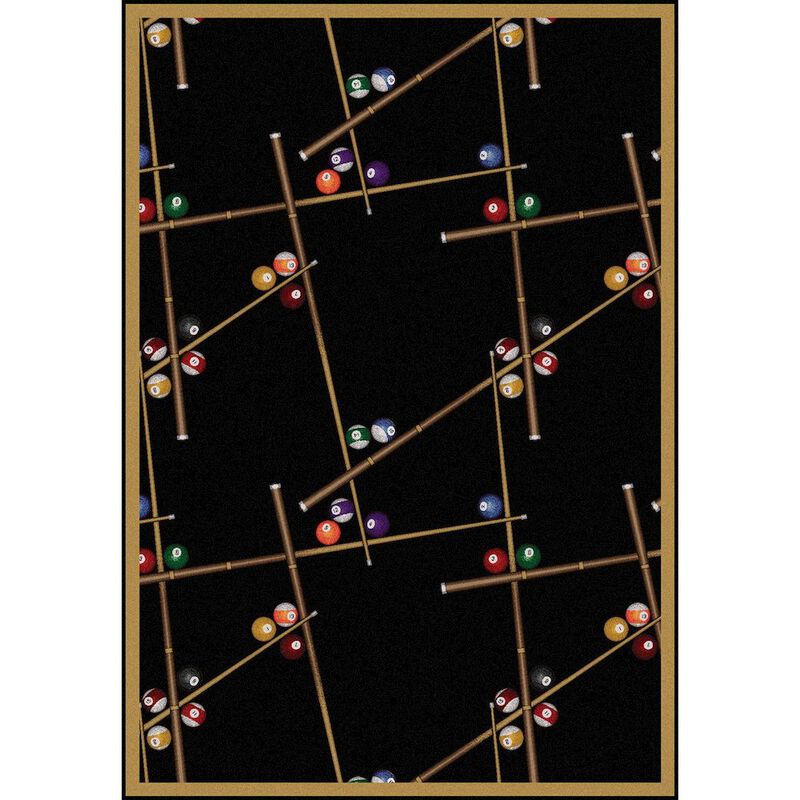 Joy Carpets Games People Play Multi-Sport  Area Rug