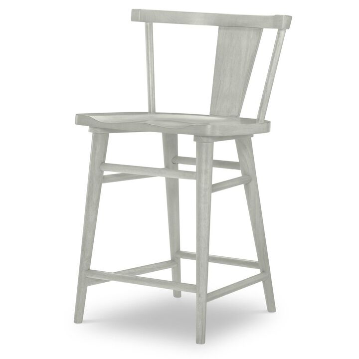 Legacy Classic XXX's and OOO's Splat Back Counter Height Chair (Wood, Seat Height 24)
