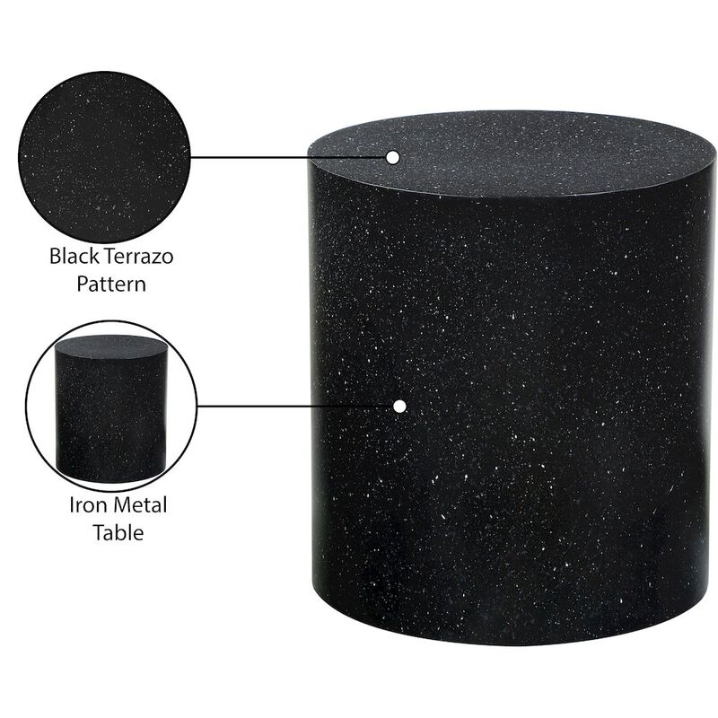 Meridian Furniture Terrazo End Table