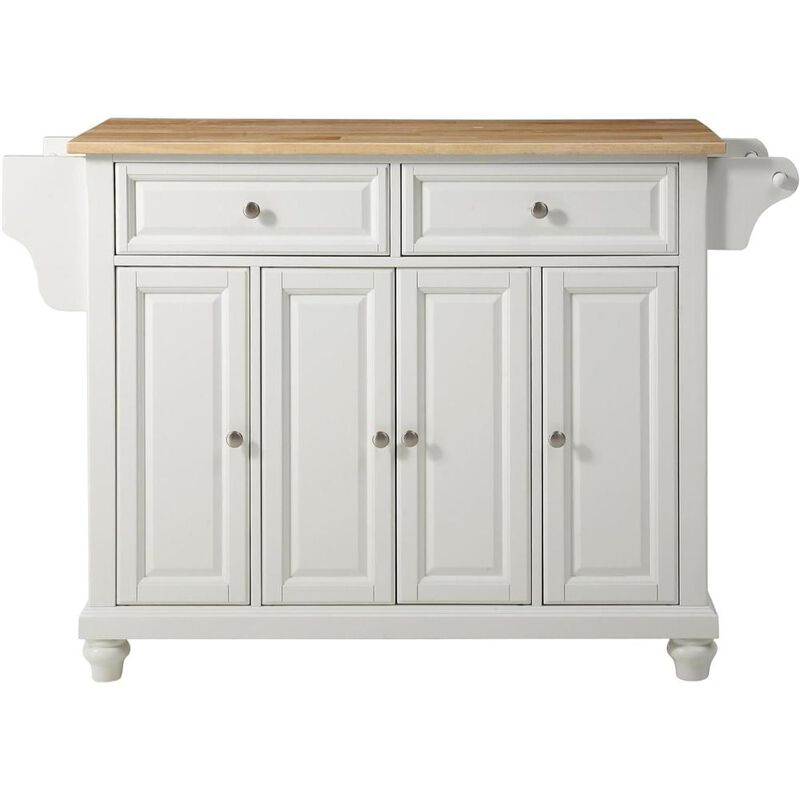 Cambridge Wood Top Full Size Kitchen Island/Cart