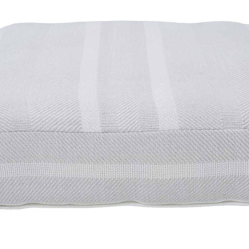 Renwil Rousseau Floor Pouf In Grey Color