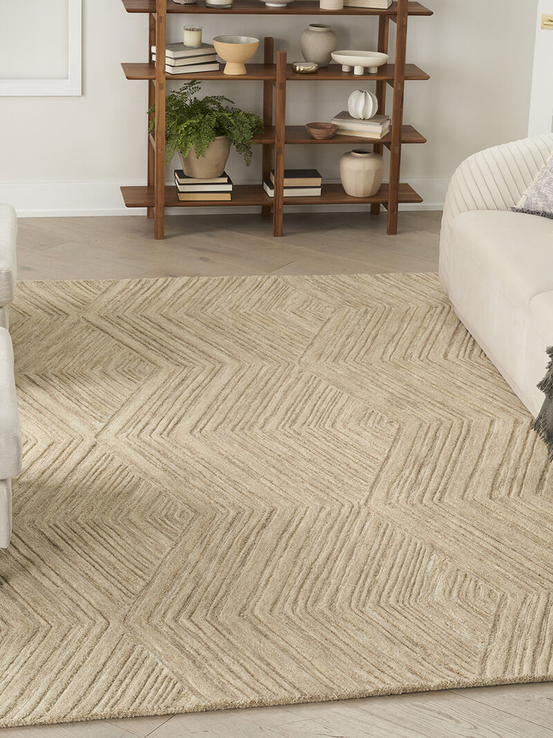 Graceful GRU03 Taupe 8'6" x 11'6" Rug image number 5