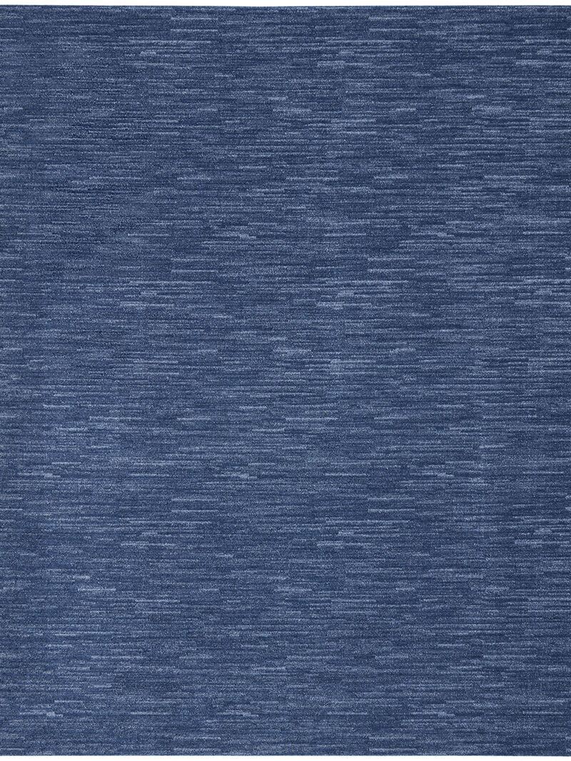 Nourison Essentials NRE01 Navy/Blue 7' x 10' Rug image number 0