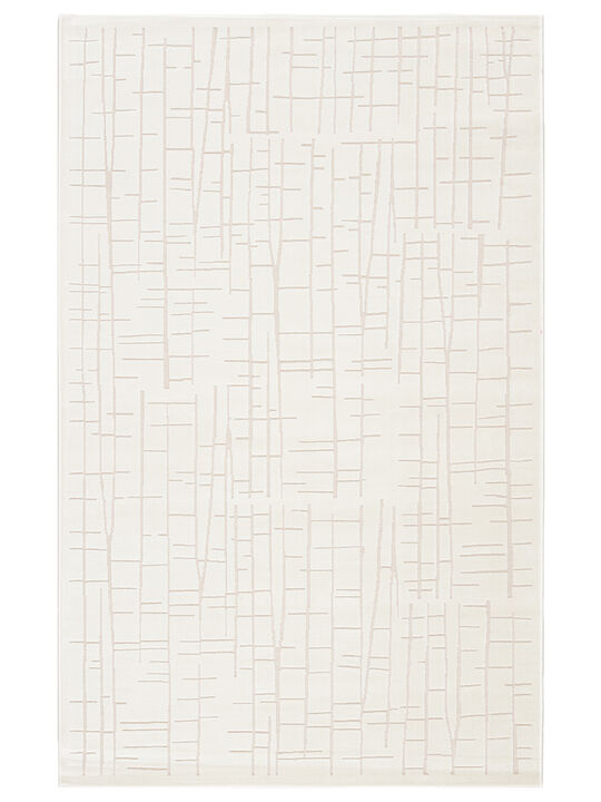 Fables Palmer White 5' x 7'6" Rug