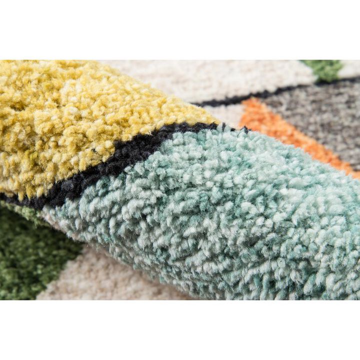 Novogratz Modern Rectangle Area Rug, Multi, 3'6 X 5'6