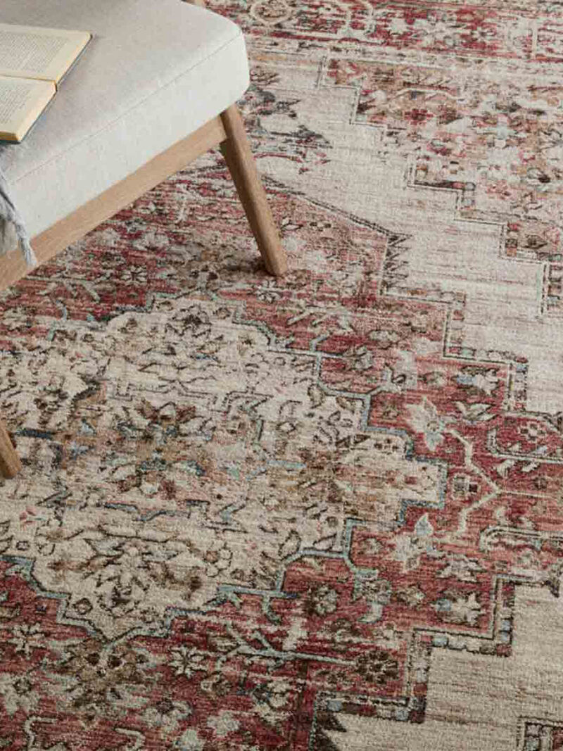 Leila Emory Red 10' x 14' Rug