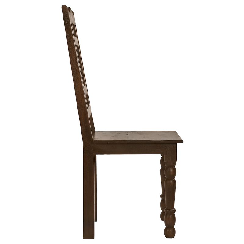 Bliss Dining Chair 2-Piece Set in Barista Brown
