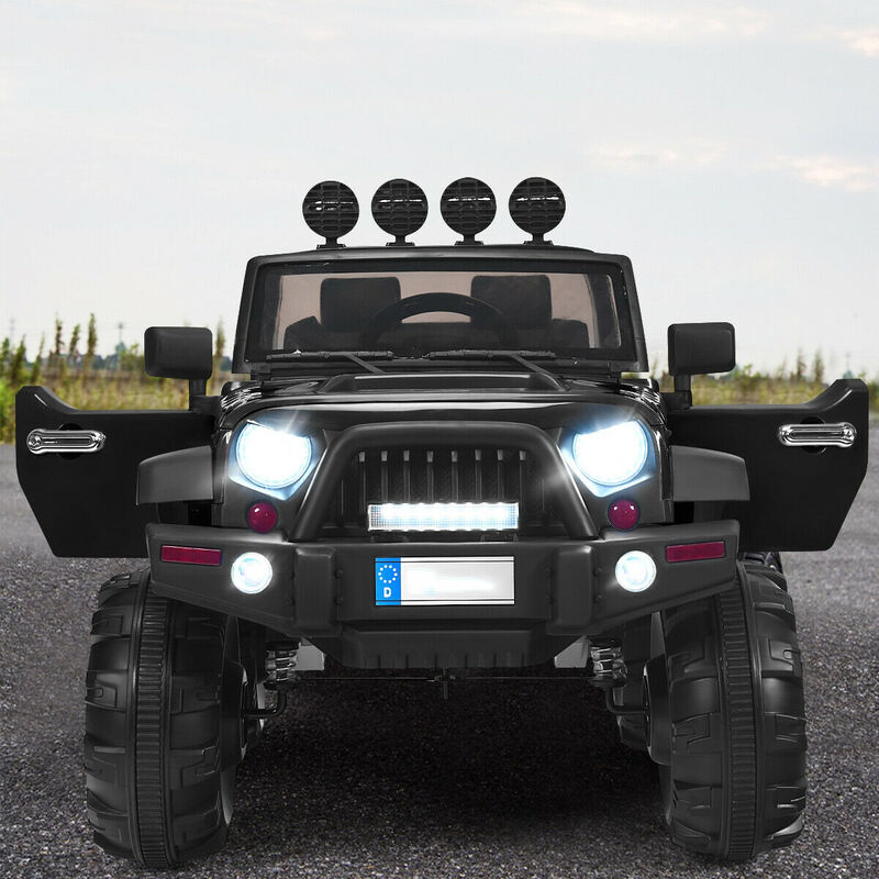 Kids 12V Ride On Car with Remote Control and Double Magnetic Doors image number 3