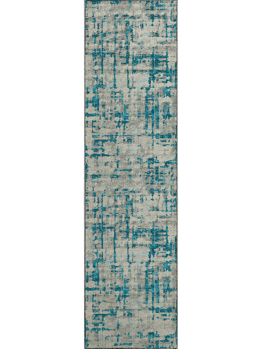 Brisbane BR5 Teal 2'3" x 7'6" Rug