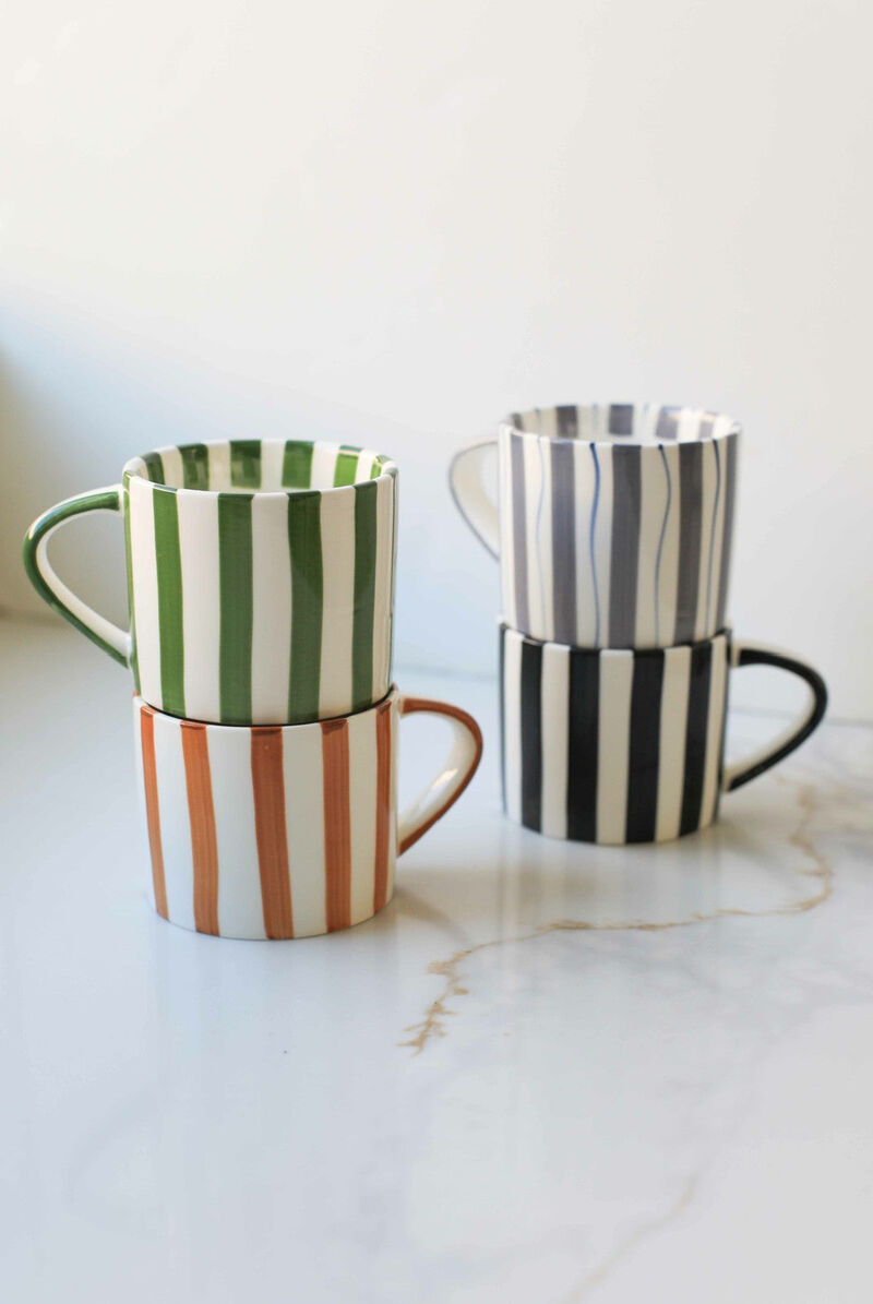 Simple Striped Mug image number 2