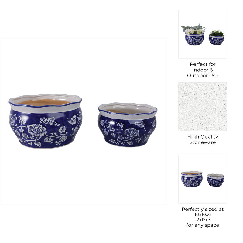Chinoisere Planter (Set of 2)