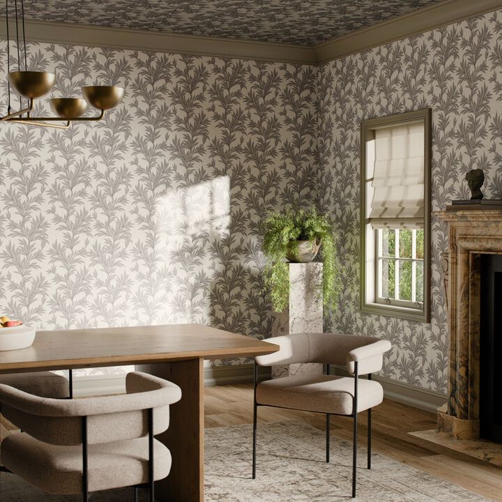 Lush Leaves Wallpaper by Getty Images - Lush Leaves Black II