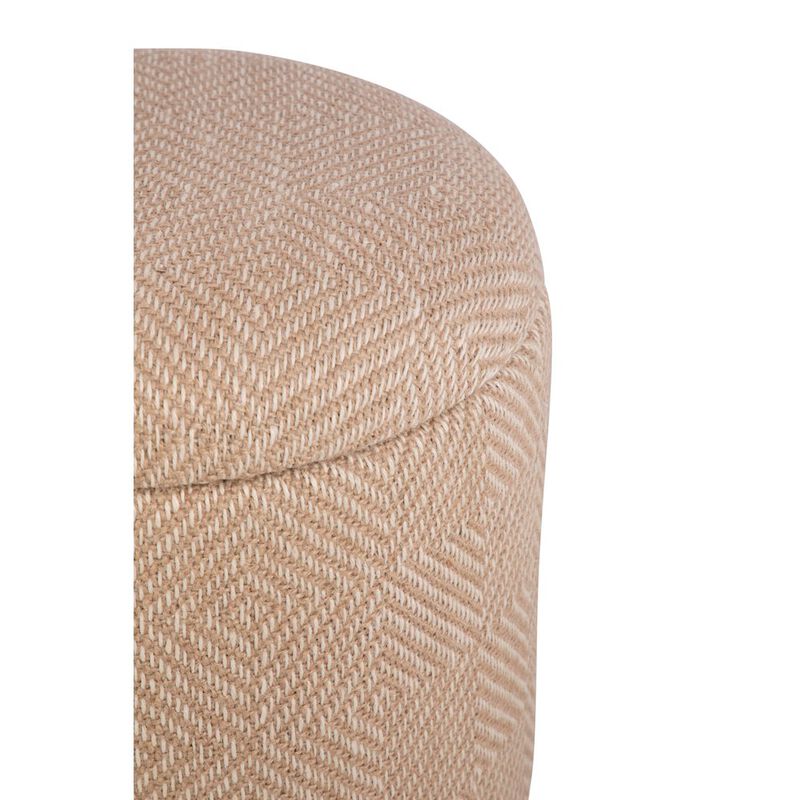 Carolina Chair & Table Handwoven Hesperus Diamond Juste Storage Ottoman