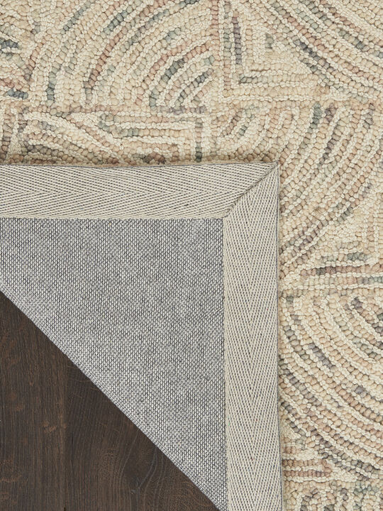 Interlock ITL05 Ivory/Multicolor 3'9" x 5'9" Rug