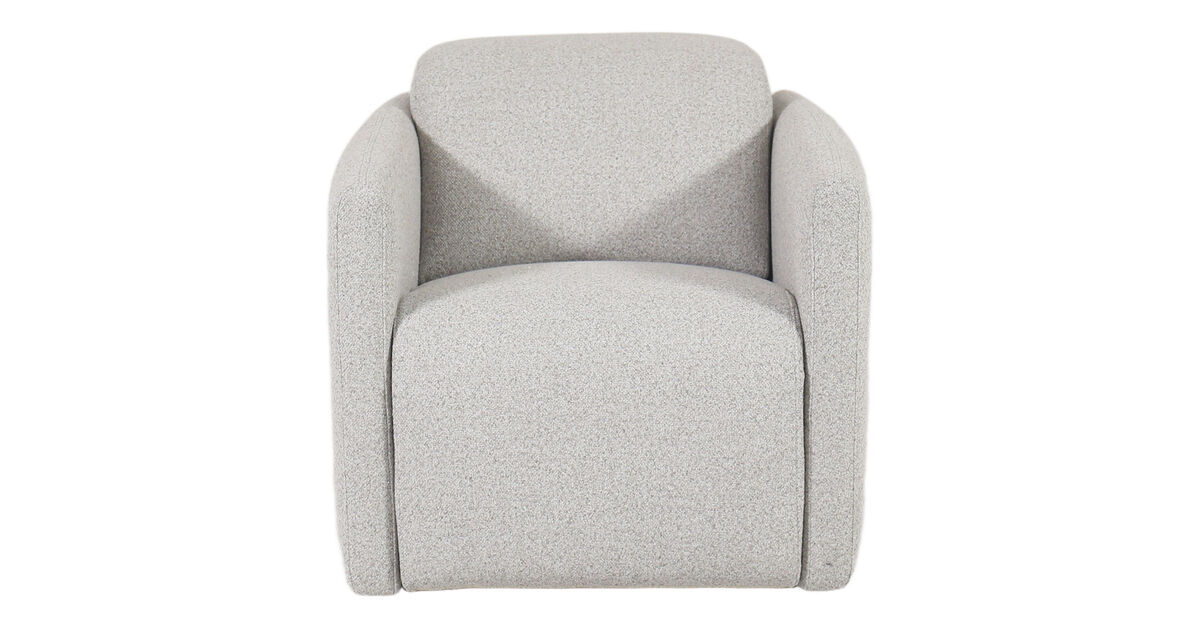 Livvy Fabric Power Motion Swivel Chair