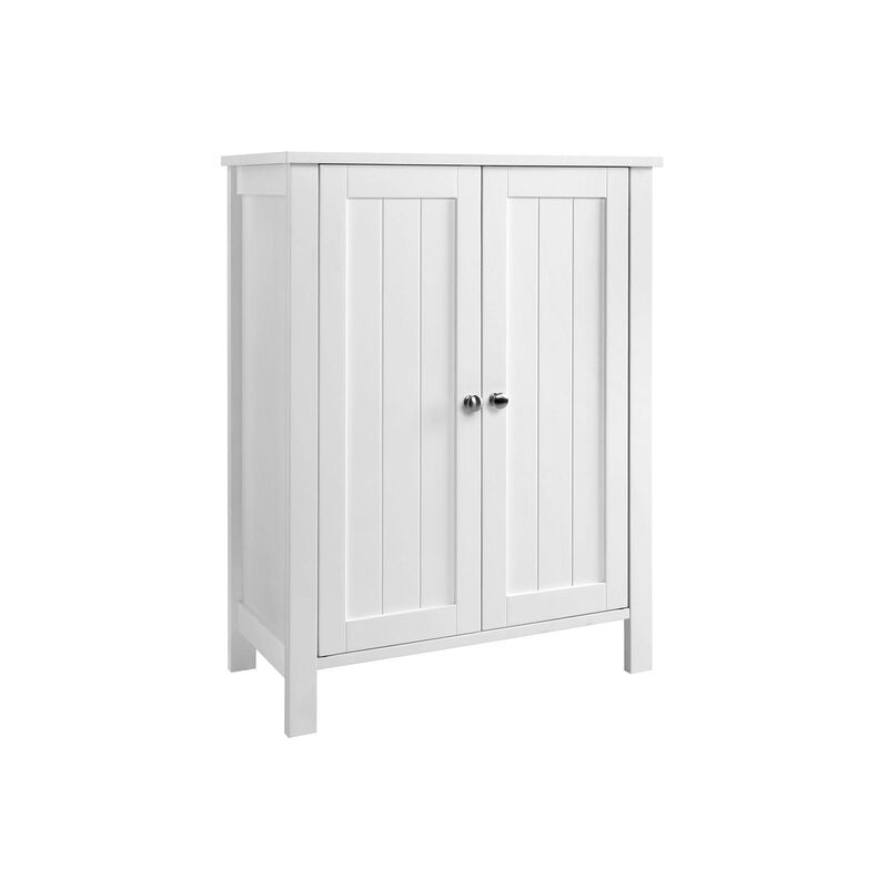 BreeBe White Floor-standing Bathroom Storage Sideboard