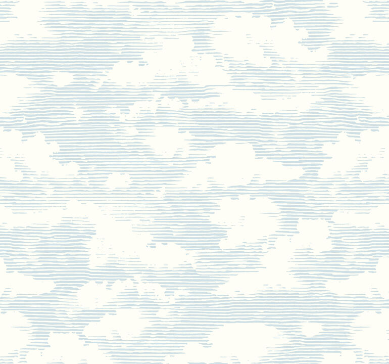 Cloud Cover Blue Wallpaper
