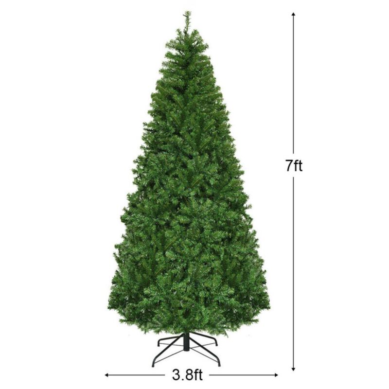 Hivvago 4/5/6/7/8/9 Feet Artificial Premium Hinged Christmas Tree