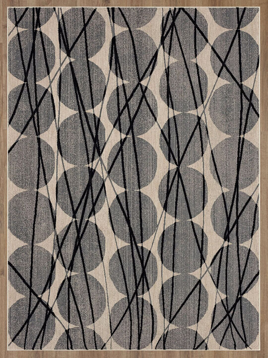 Rendition by Stacy Garcia Home Belizo Obsidian 2' 4" X 7' 10" Rug