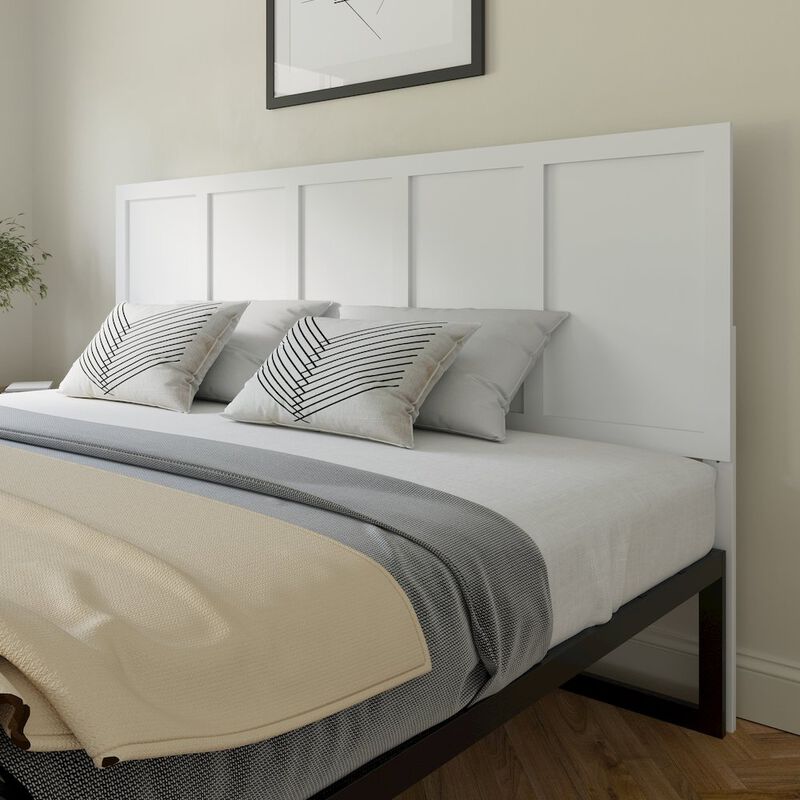 Flash Furniture Contemporary King Size Raised Panel Headboard image number 5