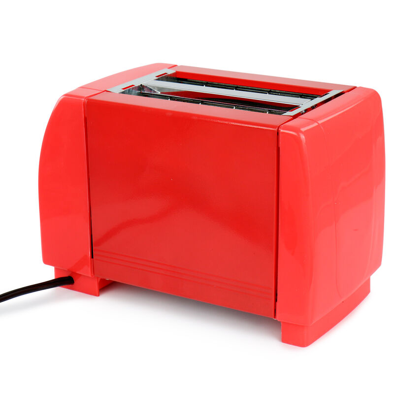 Better Chef Compact Two Slice Countertop Toaster in Red image number 4