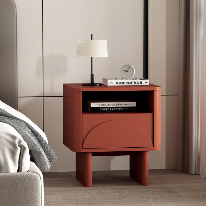 Ella Orange Nightstand