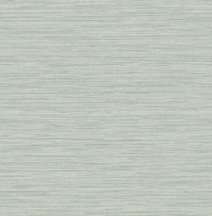 Sheehan Sea Green Faux Grasscloth Wallpaper