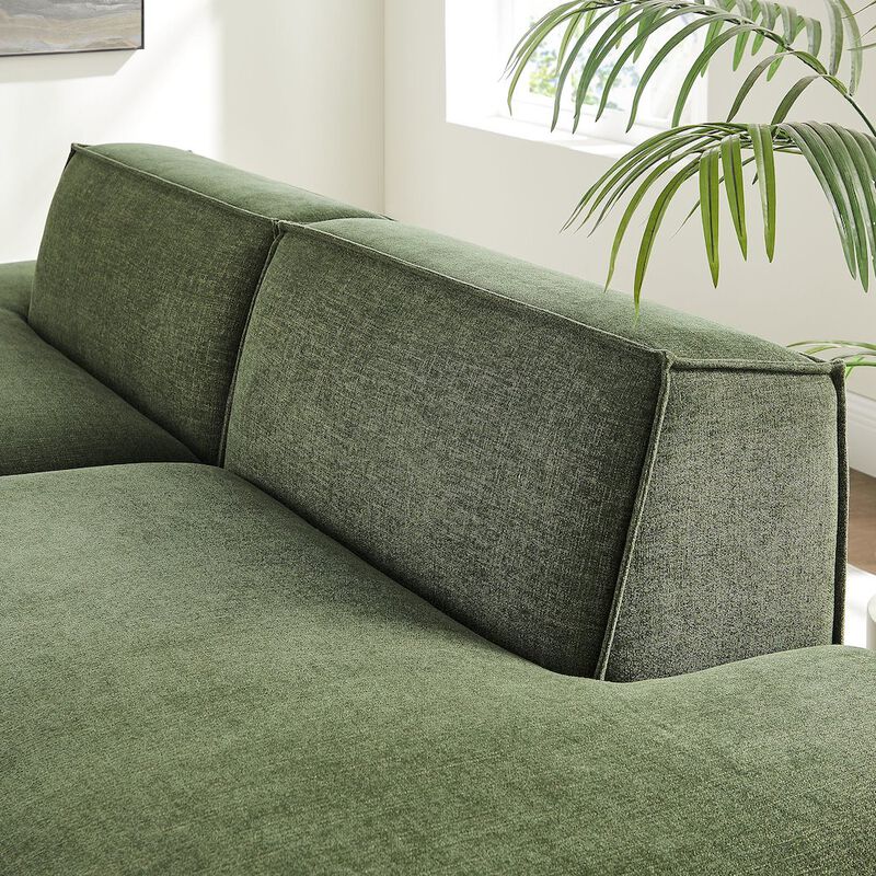 Restore 2-Piece Performance Fabric Upholstered Modular Loveseat image number 8