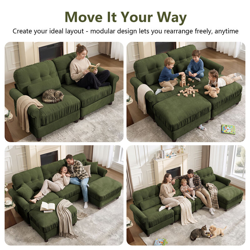 Katjem L‑Shape Modular Sectional Sofa image number 2