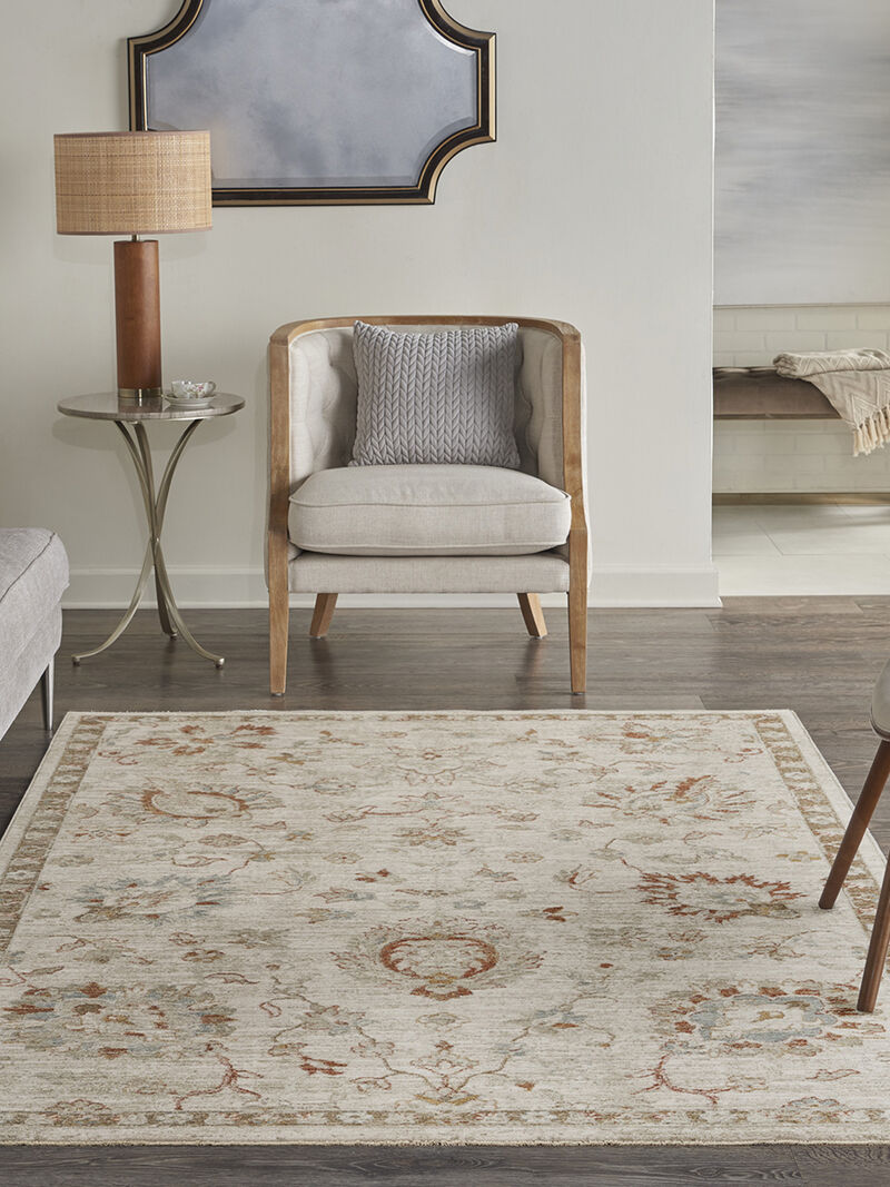 Infinite IFT04 Ivory 5'3" x 7'8" Rug