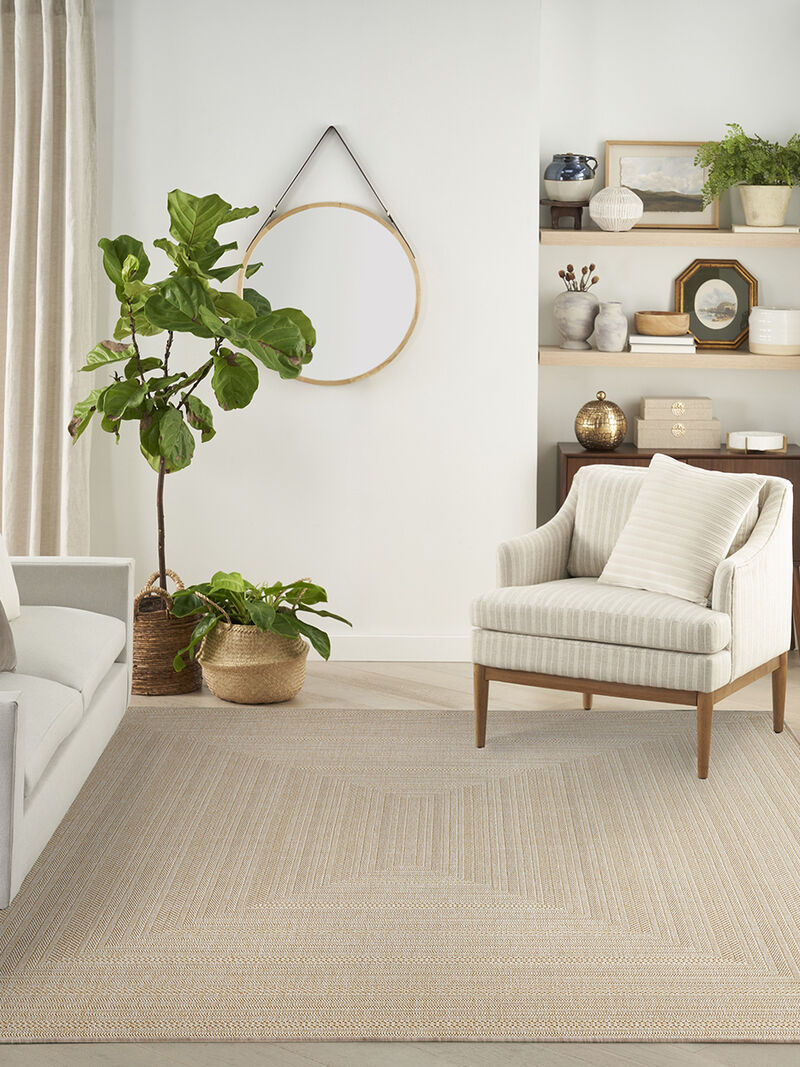 Tulum TLM04 Cream 10' x 14' Rug