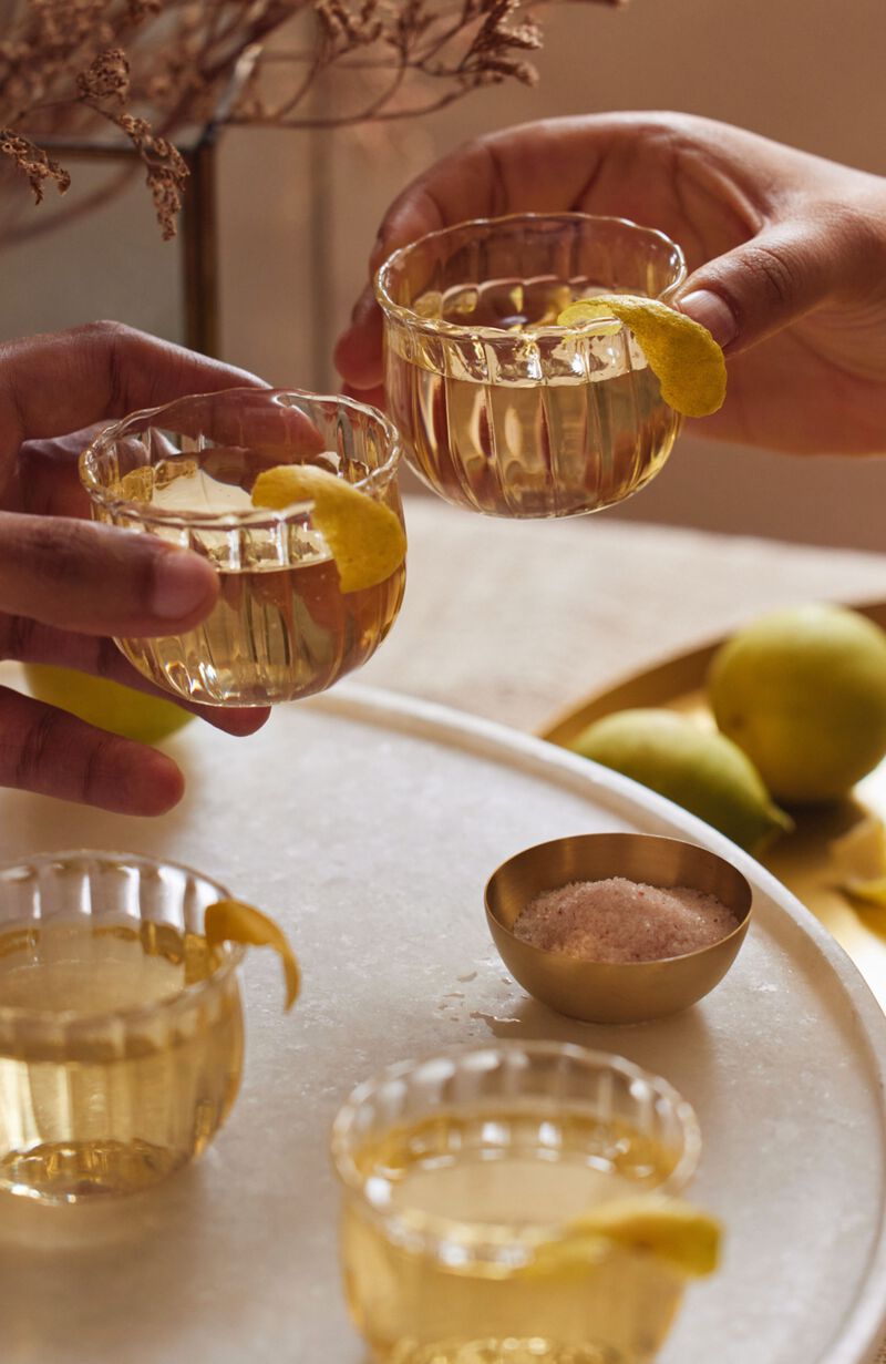 Kira Small Glass Cups - Set of 4