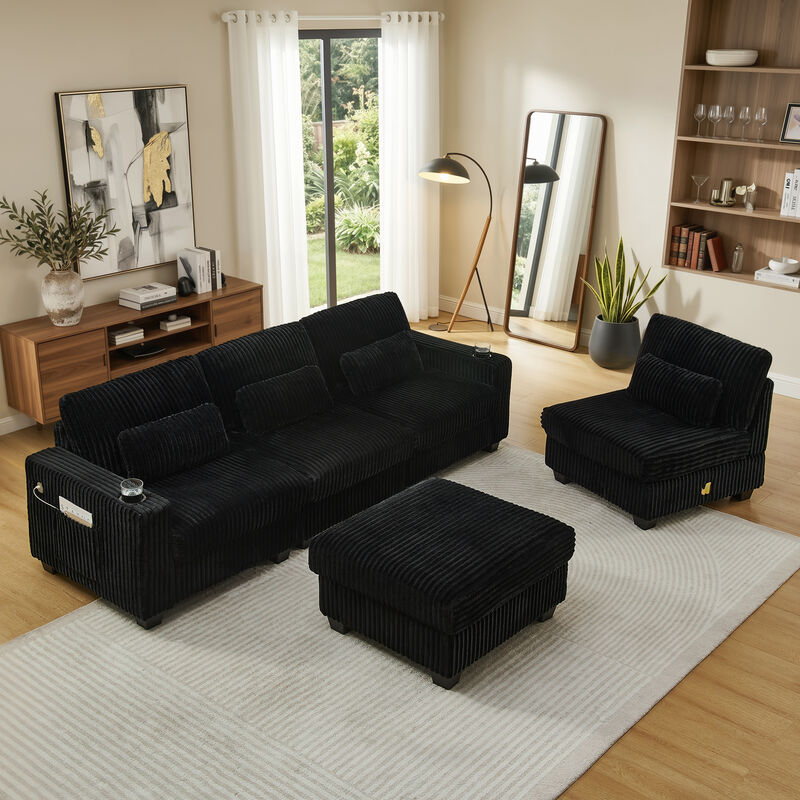 Hutamp Modular Sectional Sofa image number 4