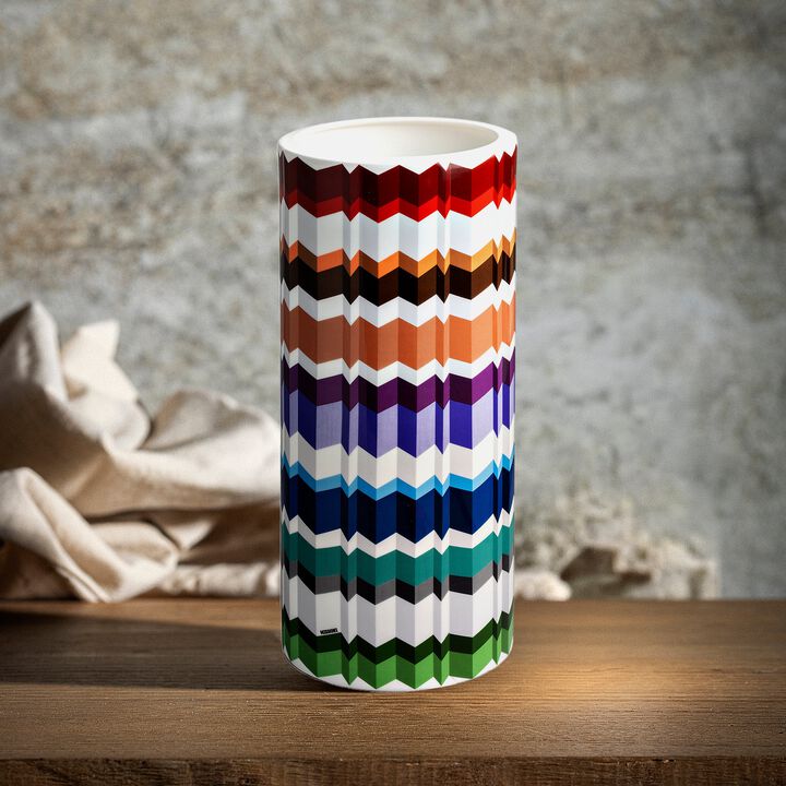 High Vase WAVES, diam. 6.3", H 14.17"