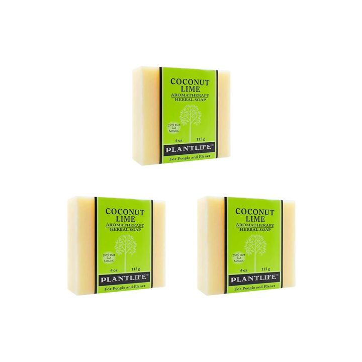 Plantlife Bar Soap - Coconut Lime 2 Pack