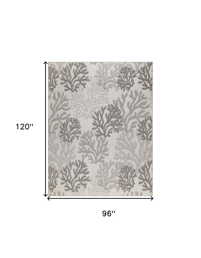 HomeRoots Nautical Indoor Outdoor Area Rug image number 2