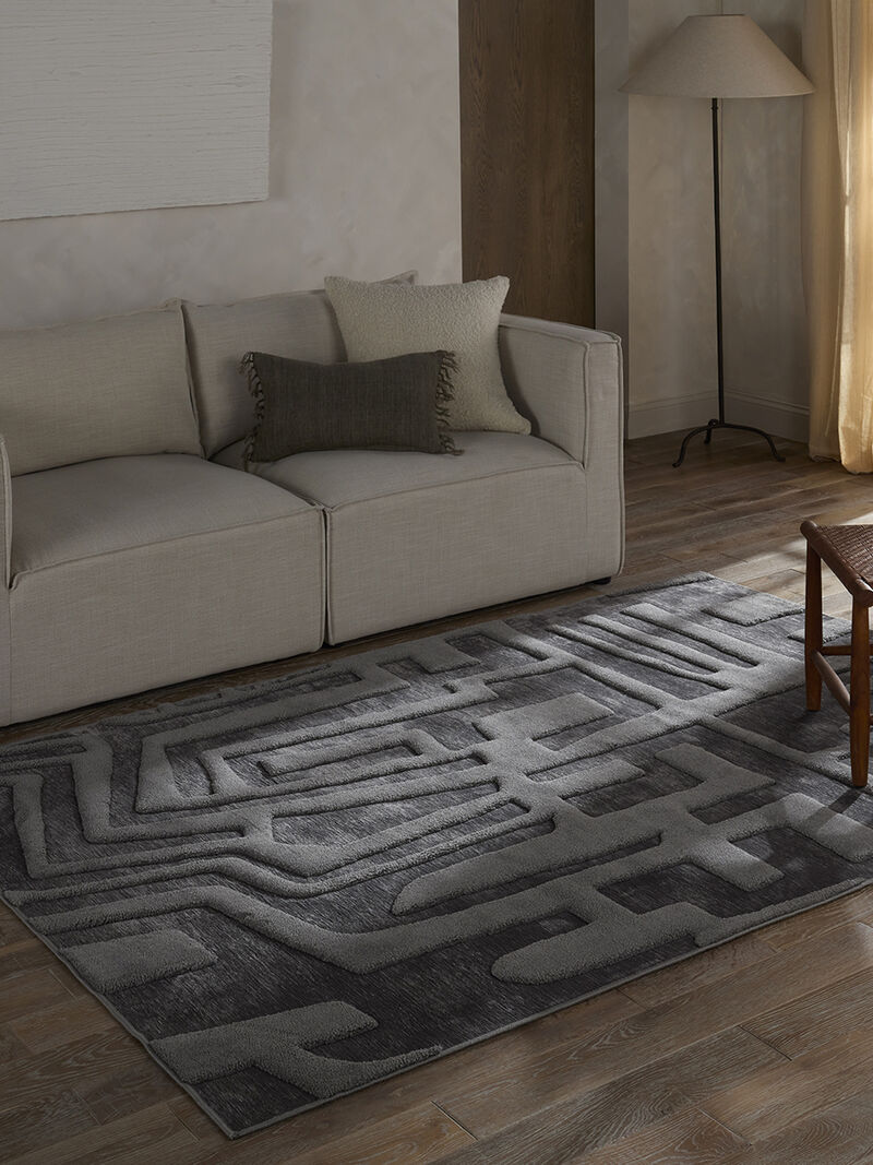 Petros Cade Gray 8'6" x 11'6" Rug image number 1