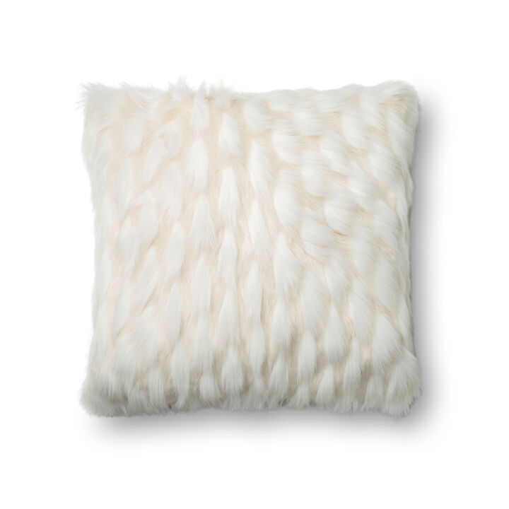 P0265 White 22"x22" Down Pillow